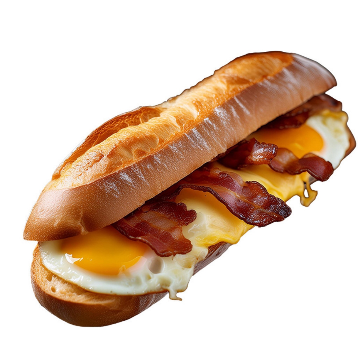 Picture of Deli Breakfast Special Baguette Bacon, Sausage & Egg